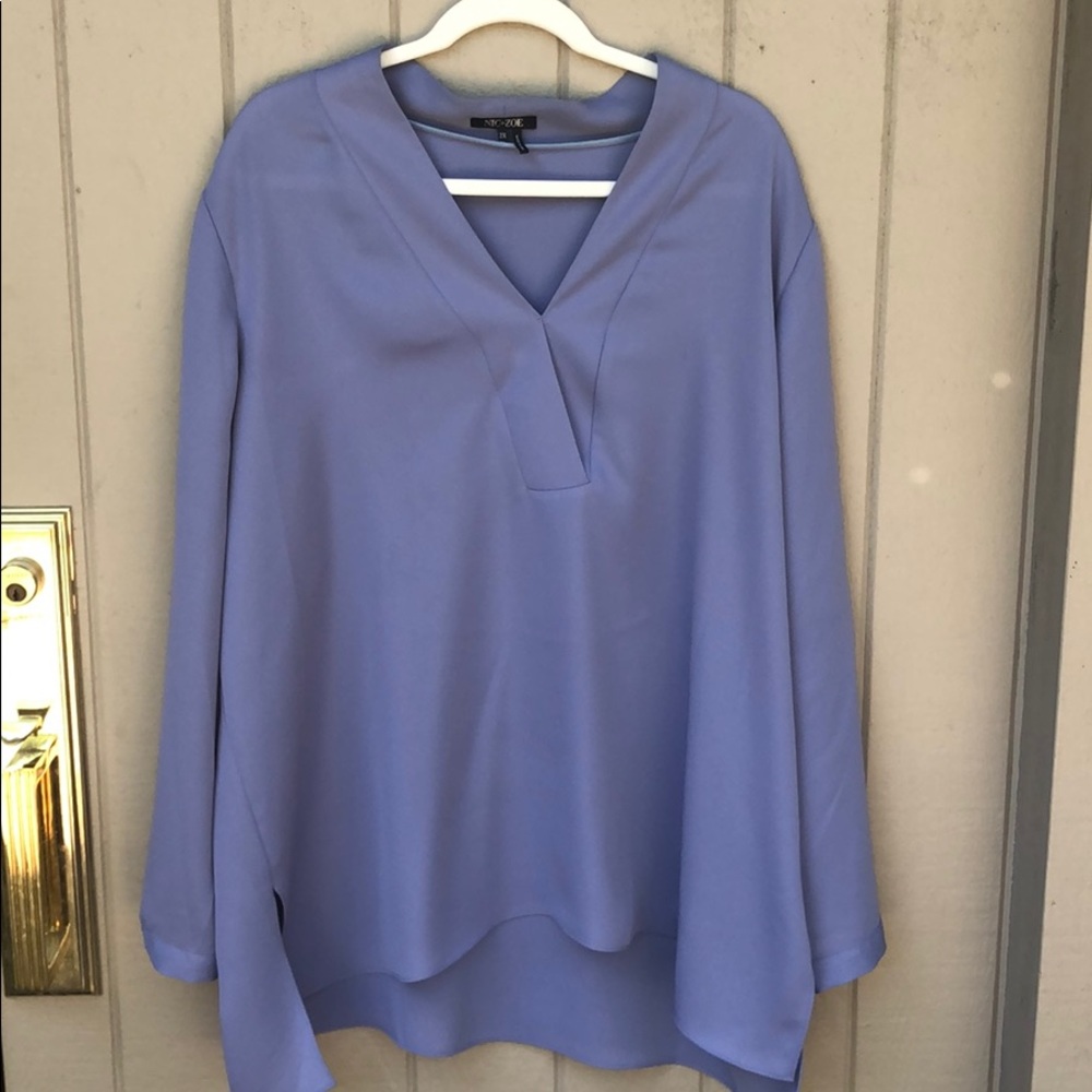 Grey Blue Tunic 2x (Nic + Zoe)